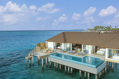 THREE-BEDROOM OVER WATER POOL RESIDENCE